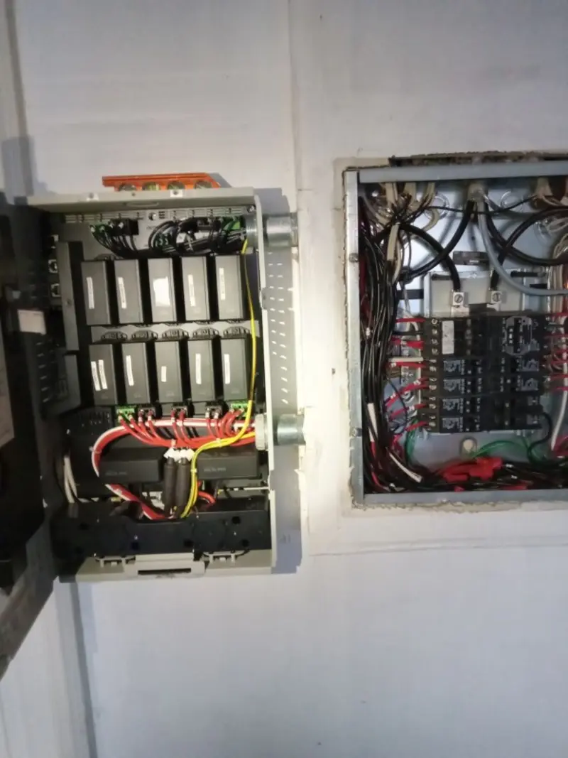 Electrical panel upgrade completed for Electrical Inspection in Jamestown